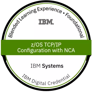 z/OS TCP/IP Configuration with NCA badge